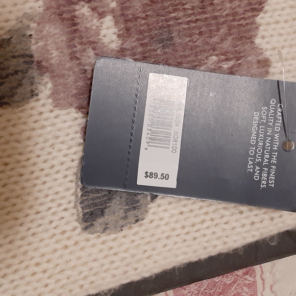 NWT, Lucky Brand, Los Angeles, Cotton Blend, Floral Pullover, Size Large - Picture 9 of 9